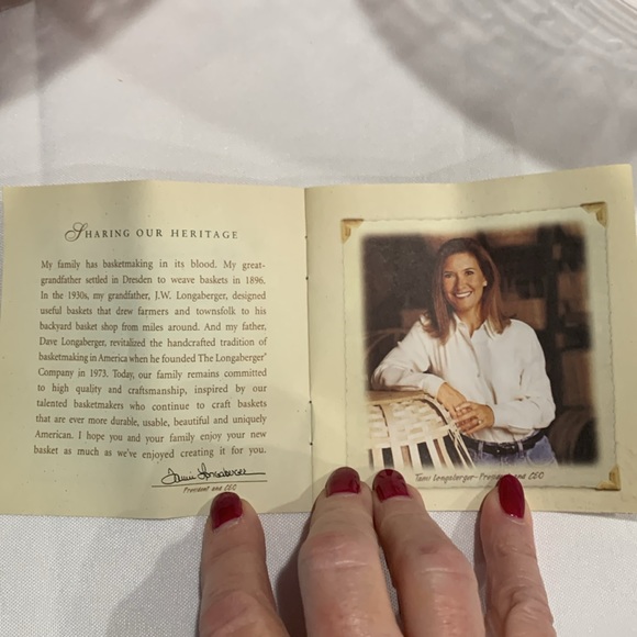 Longaberger Geranium Basket Set - Picture 12 of 16